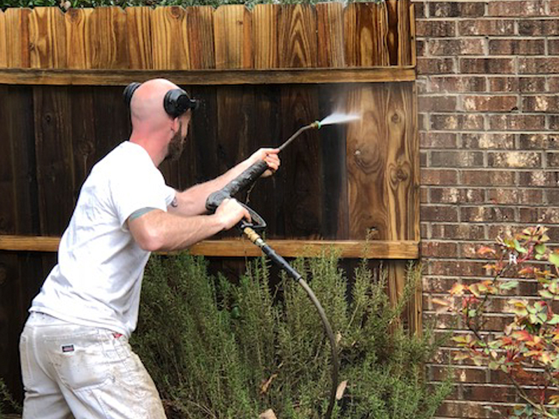 Pressure Washing Wood, Bricks, Concrete Driveways and More